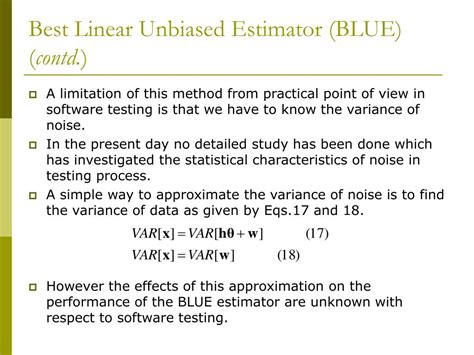 statistics blue best least unbiased estimators.